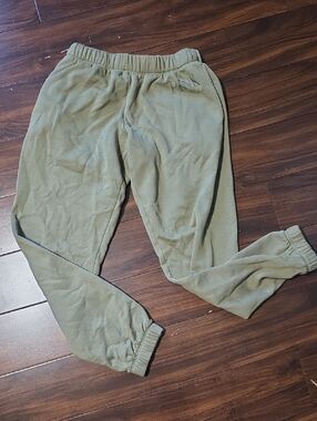 PINK Victoria's Secret Olive Green Track Pants